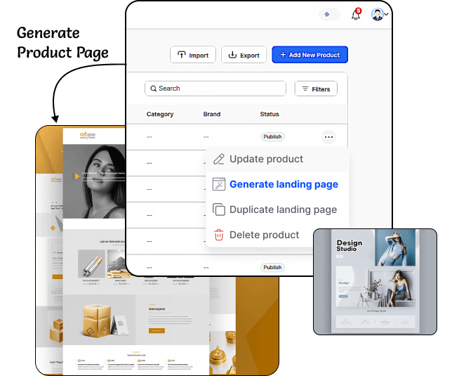 ZOYEQ Landing Page Generator