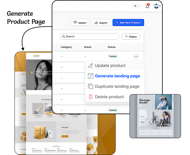 ZOYEQ Landing Page Generator